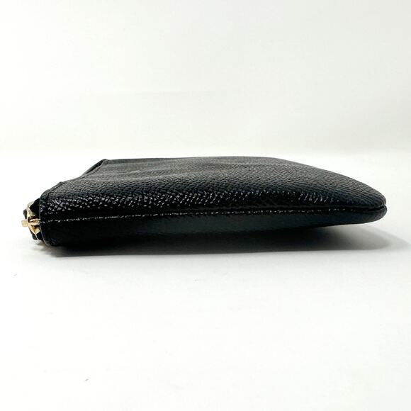 Coach Corner Zip Wristlet in Black Leather 58032 - Picture 5 of 8